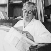 De Chileense dichter Gabriela Mistral (1889–1957)